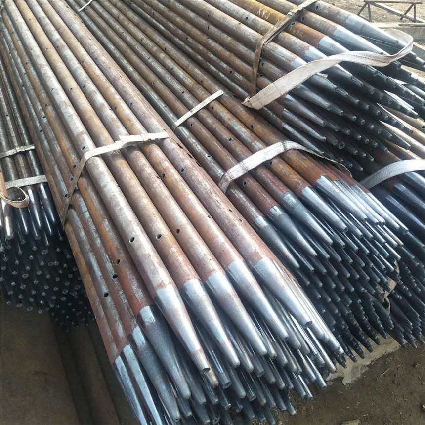 岳阳山东诺德金属结构1300吨注浆管发往云南昆明 助力西南基建